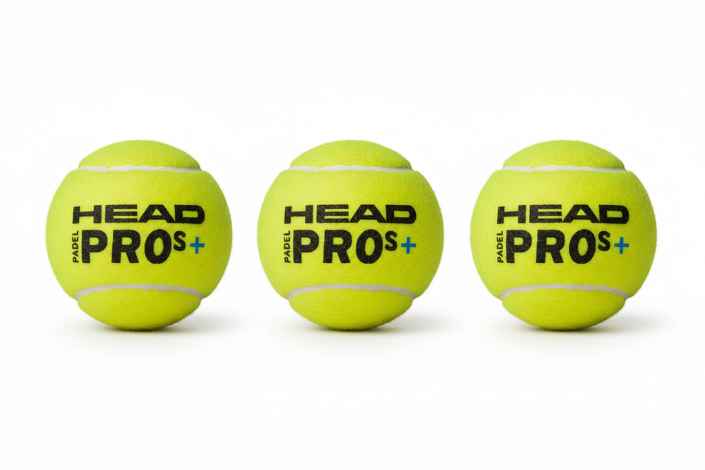 HEAD | Padel PRO+ Balls | 2 x Tubes of 3